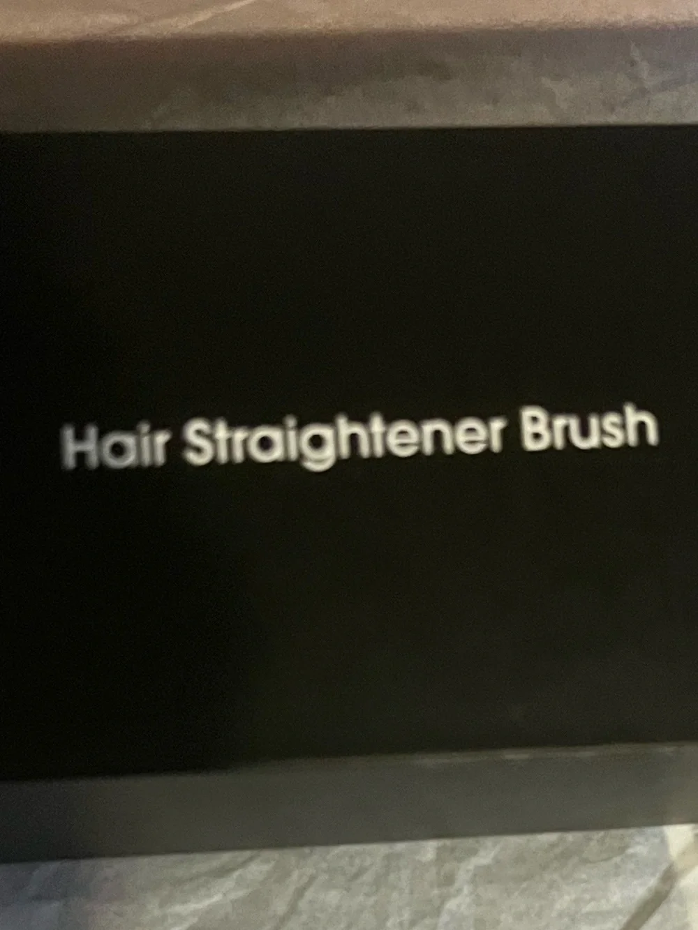 Micropure Hair Straightening Brush - Professional Heat Styling